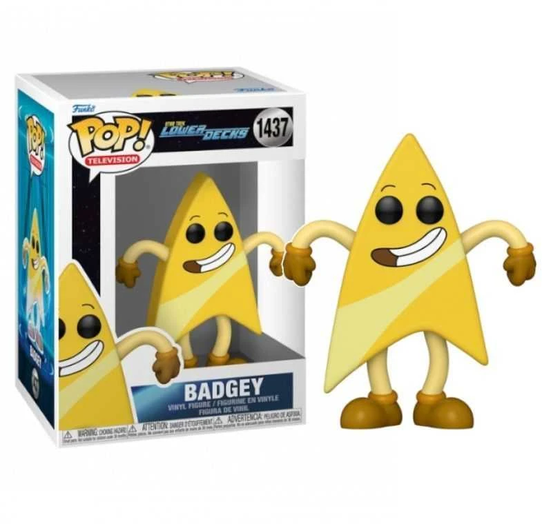 FUNKO POP! Vinilinė figūrėlė: Star Trek Lower Decks - Badgey, 9 cm