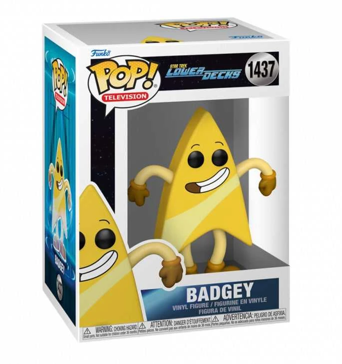 FUNKO POP! Vinilinė figūrėlė: Star Trek Lower Decks - Badgey, 9 cm