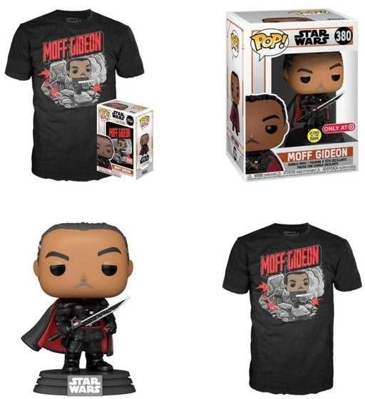 Funko POP Star Wars Moff Gideon Glow 380 T-shirt XL