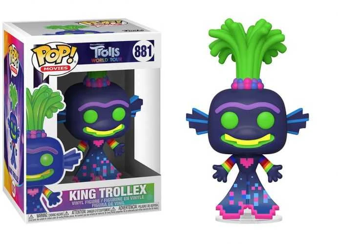 Figūrėlė Funko POP! Movies: Trolls World Tour - King Trollex