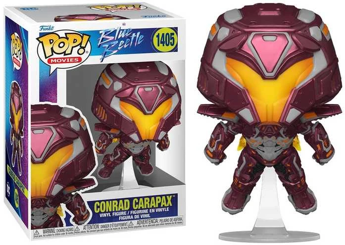 FUNKO POP! Vinilinė figūrėlė: DC Mėlyna Beetle - Conrad Carapax
