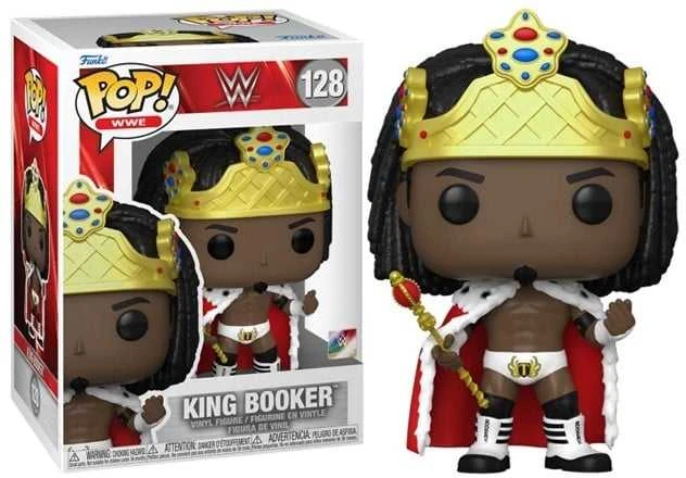 Funko POP! WWE karaliaus Bookerio figūrėlė 128
