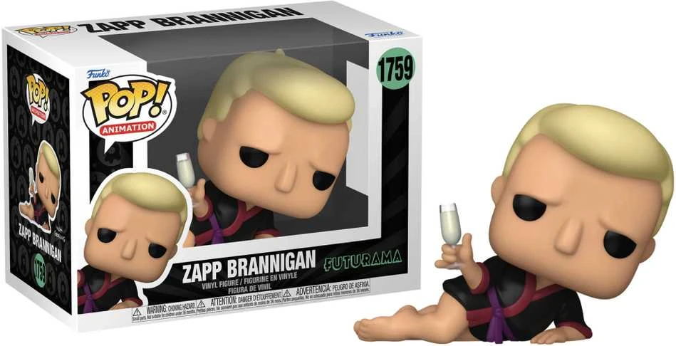 FUNKO POP! Vinilinė figūrėlė: Futurama - Zapp Brannigan, 9 cm