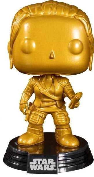Funko POP! Žvaigždžių karų figūrėlė Rey chromuota matinė auksinė 114 specialusis leidimas