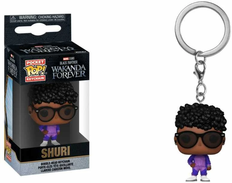 FUNKO POP! Raktų pakabutis: Black Panther: Wakanda Forever - Shuri