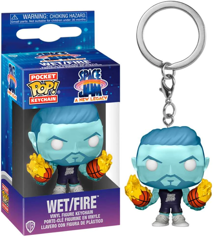 Funko raktų pakabukas Space Jam A New Legacy Wet Fire 4 cm