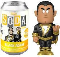 "Funko Soda DC Comics" figūrėlė "Juodas Adam" skardinėje