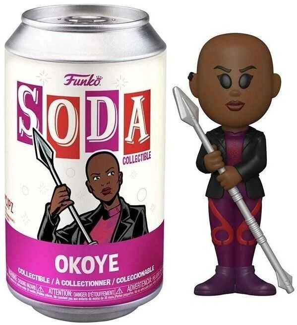 Funko Soda Marvel Wakanda Forever Okoye skardinė