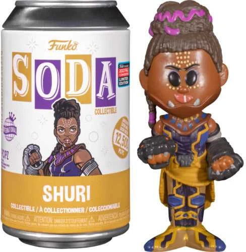 Funko Soda Marvel Wakanda Forever Shuri skardinė