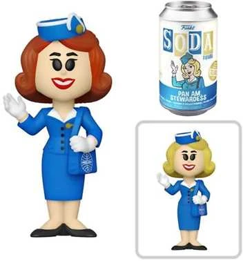 Funko Soda Pan Am stiuardesės skardinė