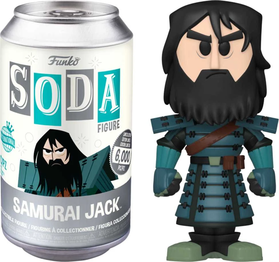 Funko Soda Samurai Jack Armored vinilo figūrėlė