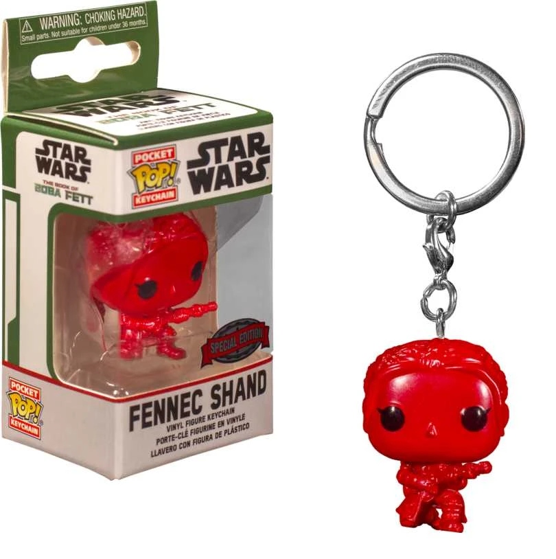 Funko Star Wars raktų pakabukas Fennec Shand 4cm
