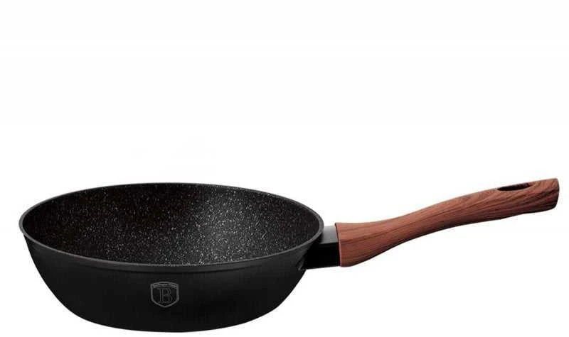 Gili keptuvė Berlinger Haus Ebony BH-1718, 24 cm, su dangčiu