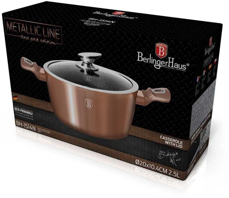„Berlinger Haus“ metalinis puodas, 24 cm (BH / 1515)