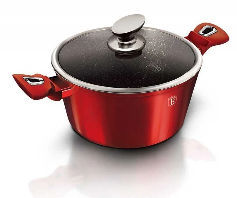 Berlinger Haus BH-1258 28 cm granito dengtas puodas