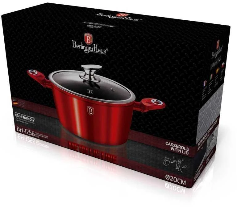 Berlinger Haus BH-1258 28 cm granito dengtas puodas