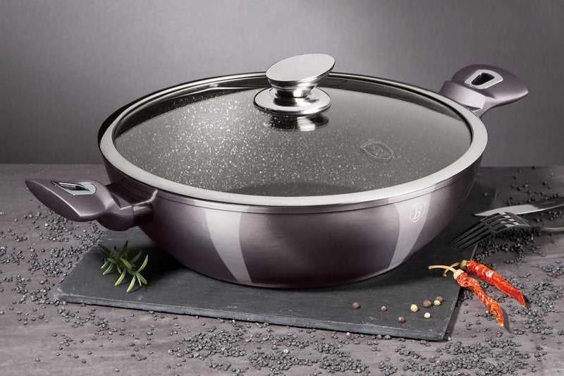 Berlinger Haus granitinis puodas bh-7111, carbon pro, 28 cm