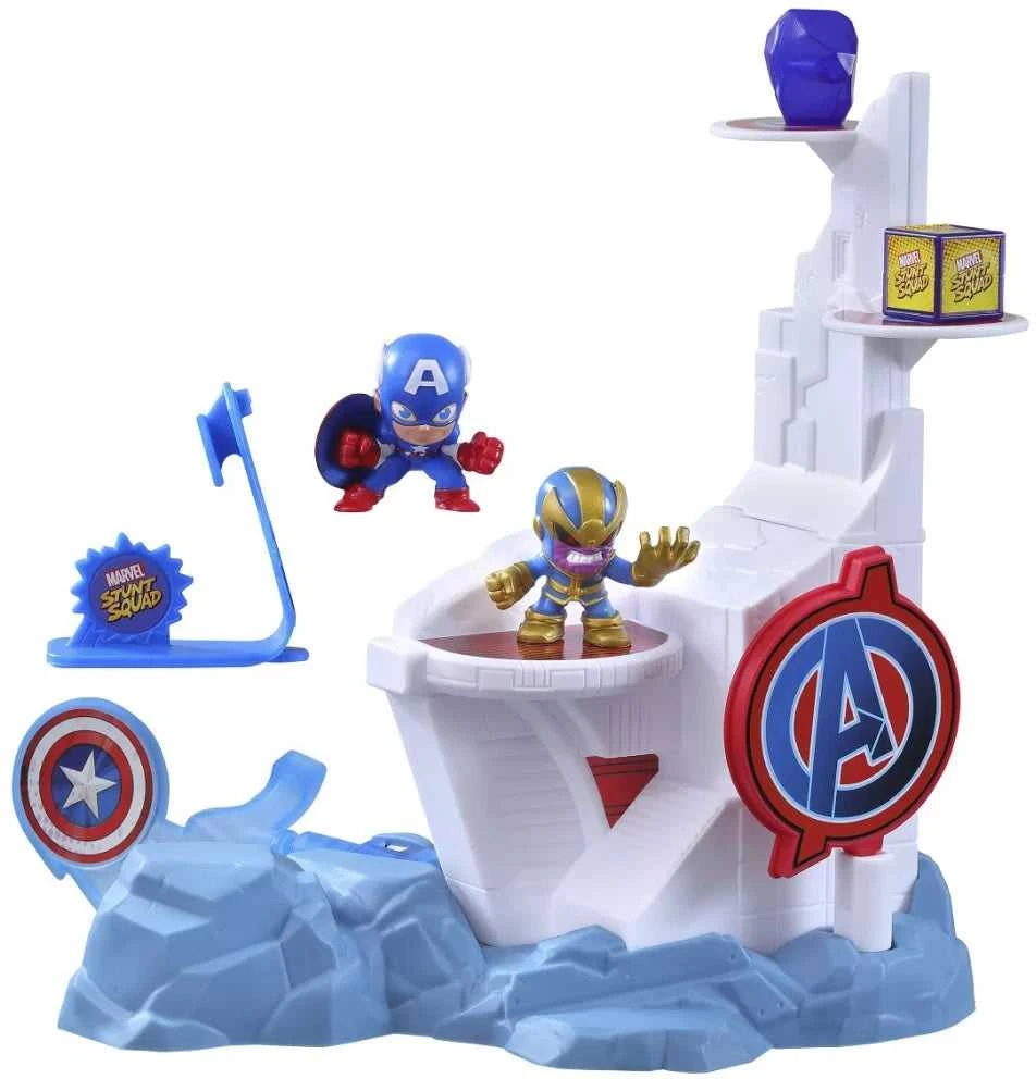 Hasbro „Marvel“ kaskadininkų būrys, kapitonas Amerika ir Thanosas, F7059