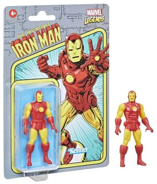 Hasbro „Marvel Legends“ retro figūrėlė Geležinis žmogus 9,50 cm