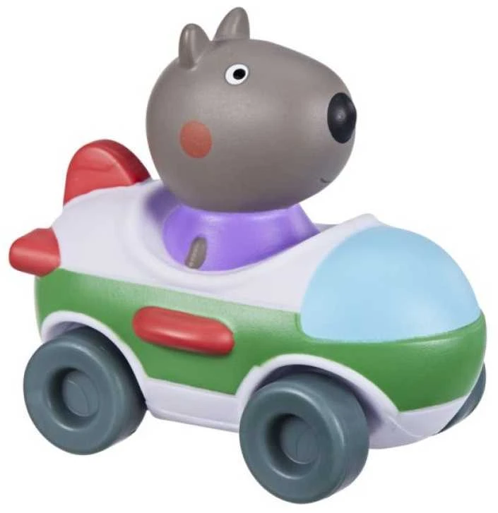 Hasbro Peppa Pig Danny Dog su transporto priemone, 8 cm figūrėlės