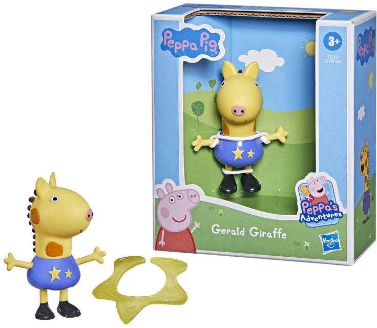 Hasbro Peppa kiaulės figūrėlė, žaidžianti su draugais – Džeraldas žirafa (F2210)