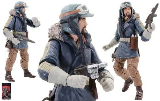 "Hasbro Star Wars E7 Juodas Series" seržantas Jyn Erso