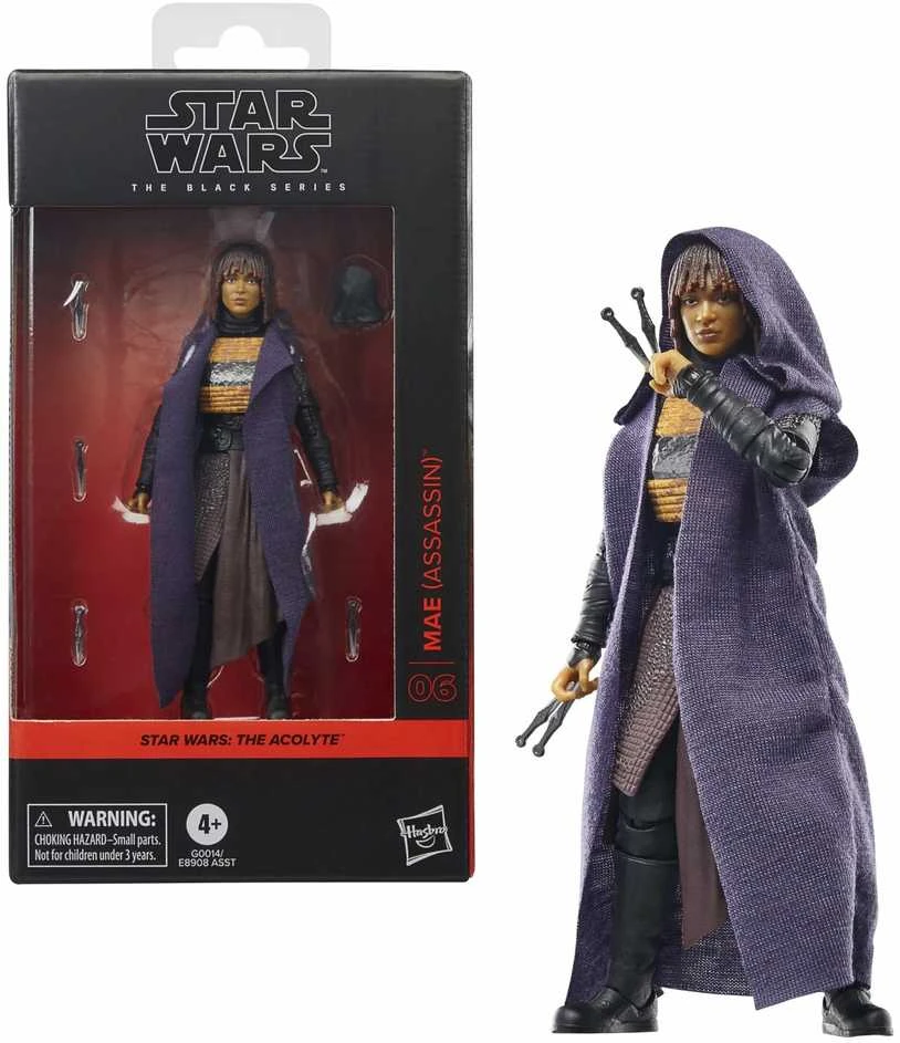 Hasbro Star Wars The Acolyte Mae Assassin figure 15cm