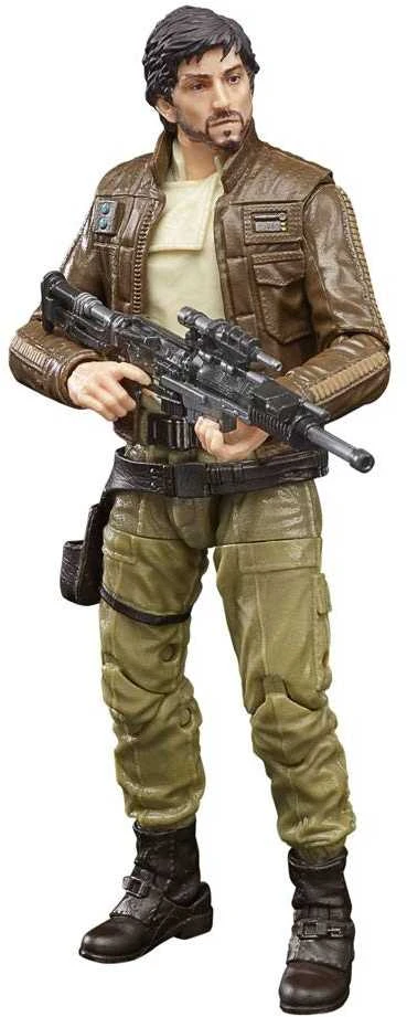 "Hasbro Star Wars R1 Juodas Series" kapitonas Cassian Andor