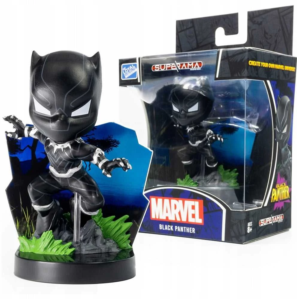 Hot Toys Cosb IŠTIKIMA Marvel Juodosios Panteros dioramos figūrėlė 12 cm
