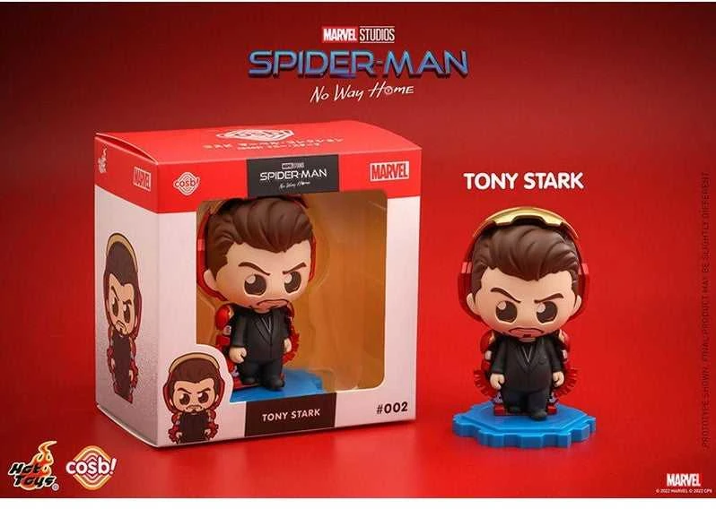 Hot Toys Cosbi Marvel Spiderman Tony Stark 9cm