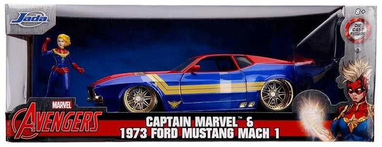 Jada Toys Jada Marvel Avengers Ford Mustang Mach I Kapitonas Amerika 1:24