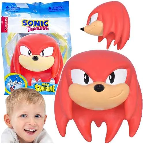 Just Sonic the Hedgehog Squishme squishy Knuckles 12cm