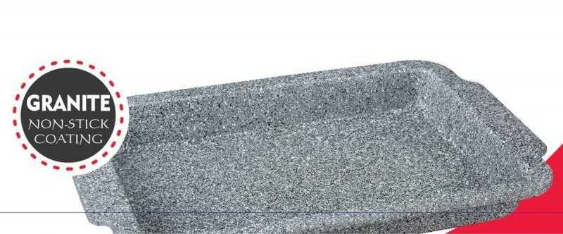 Klausberg KB-7383 granito neprideganti kepimo forma sūrio pyragui ir obuolių pyragui