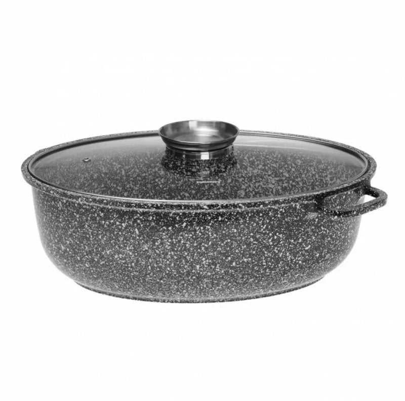 Klausberg KB-7366 keraminė neprideganti keptuvė su dangčiu