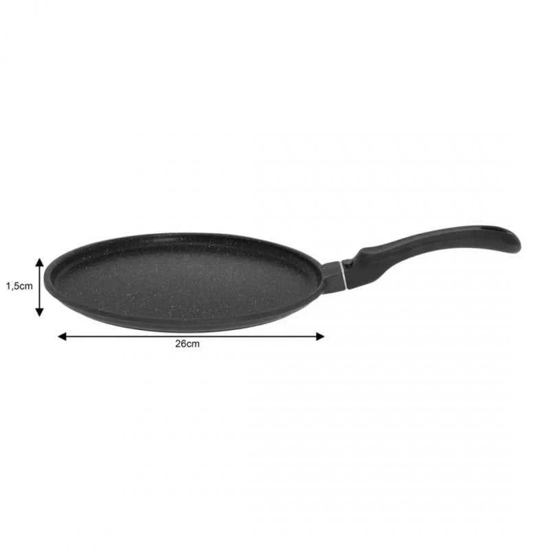 King Hoff Kinghoff KH-3960 blyninė keptuvė su marmurine danga, 26 cm