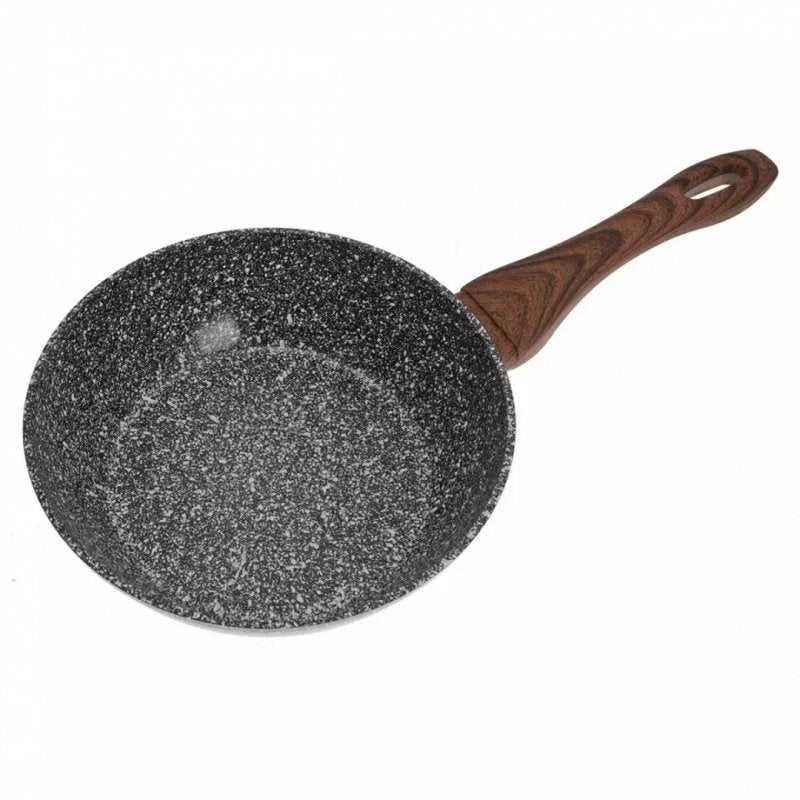 King Hoff Patelna Keptuvė su dangčiu, aliuminio, pilko marmuro, 22 cm skersmens, „Kinghoff“