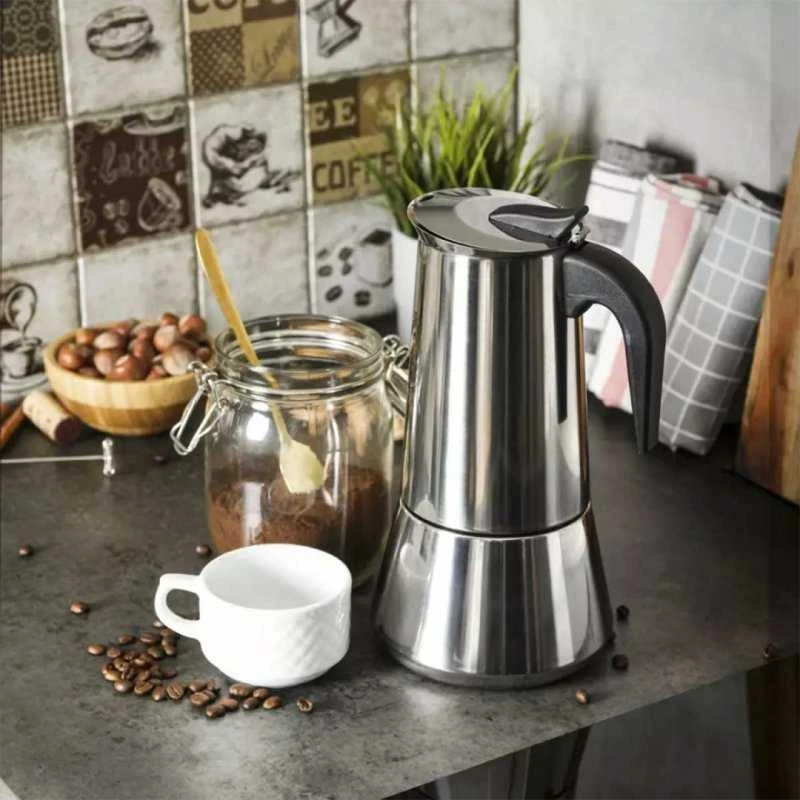 King Hoff Kinghoff KH-1047“ espreso kavos virimo aparatas - 600 ml nerūdijančio plieno kavos virimo aparatas