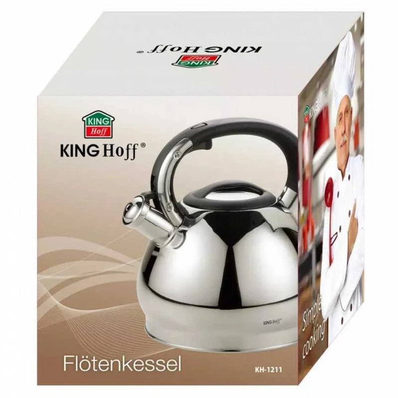King Hoff Kinghoff KH-1211“ 3,4 l nerūdijančio plieno virdulys su švilpimu