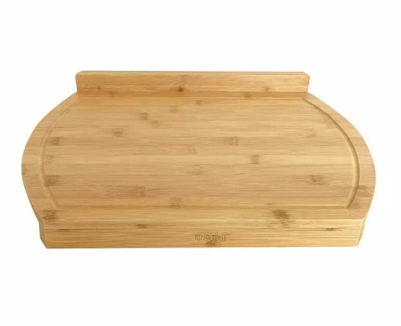 King Hoff Deska Kinghoff bambukinė pjaustymo lentelė su fiksavimo kraštu 58x38x4 cm