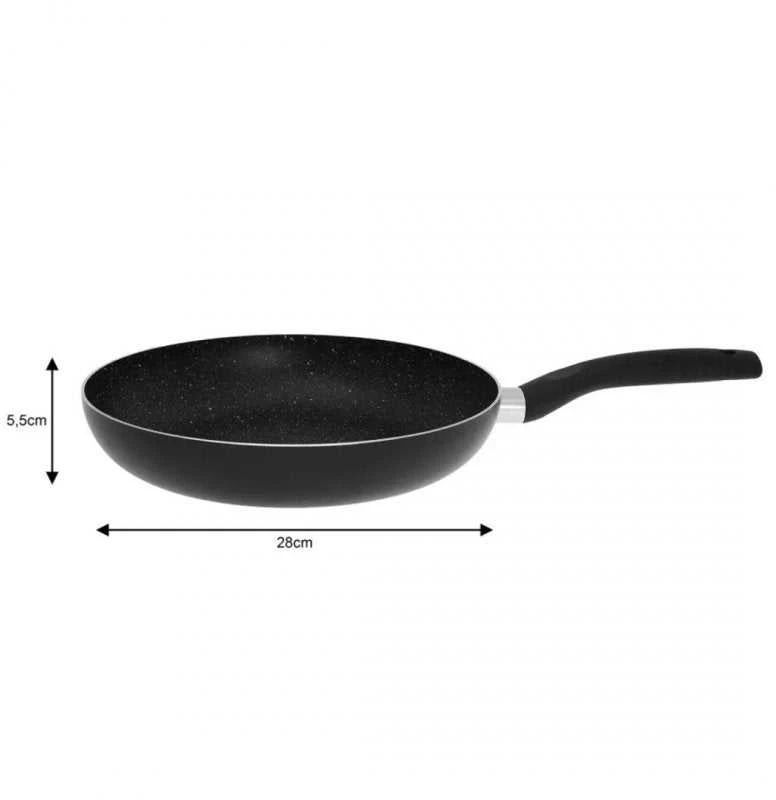 King Hoff Kinghoff KH-3983 keptuvė su nepridegančia marmurine danga, 28 cm