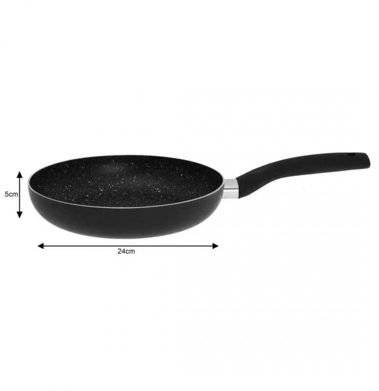 King Hoff Kinghoff KH-3981 keptuvė su nepridegančia marmurine danga, 24 cm