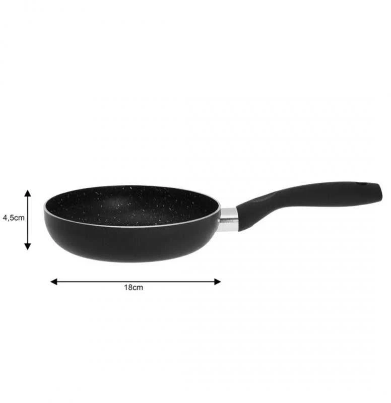 King Hoff Kinghoff KH-3978 keptuvė su nepridegančia marmurine danga, 18 cm