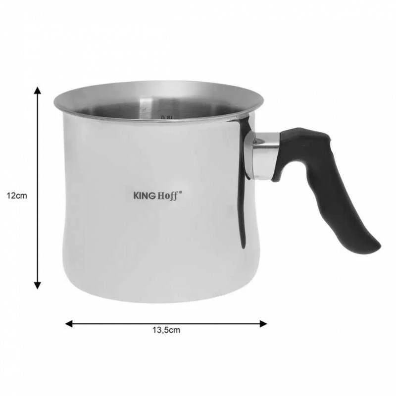 King Hoff Kinghoff KH-3108“ nerūdijančio plieno švilpimo pieno indas, 1 l