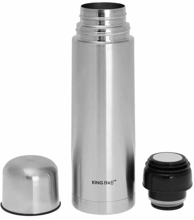 King Hoff Kinghoff KH-4053 nerūdijančio plieno termosas su užspaudžiamu dangteliu, 750 ml