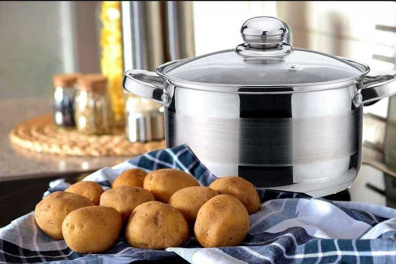 King Hoff Puodas Kinghoff plieno puodas, 24 cm skersmens, 6 l talpos