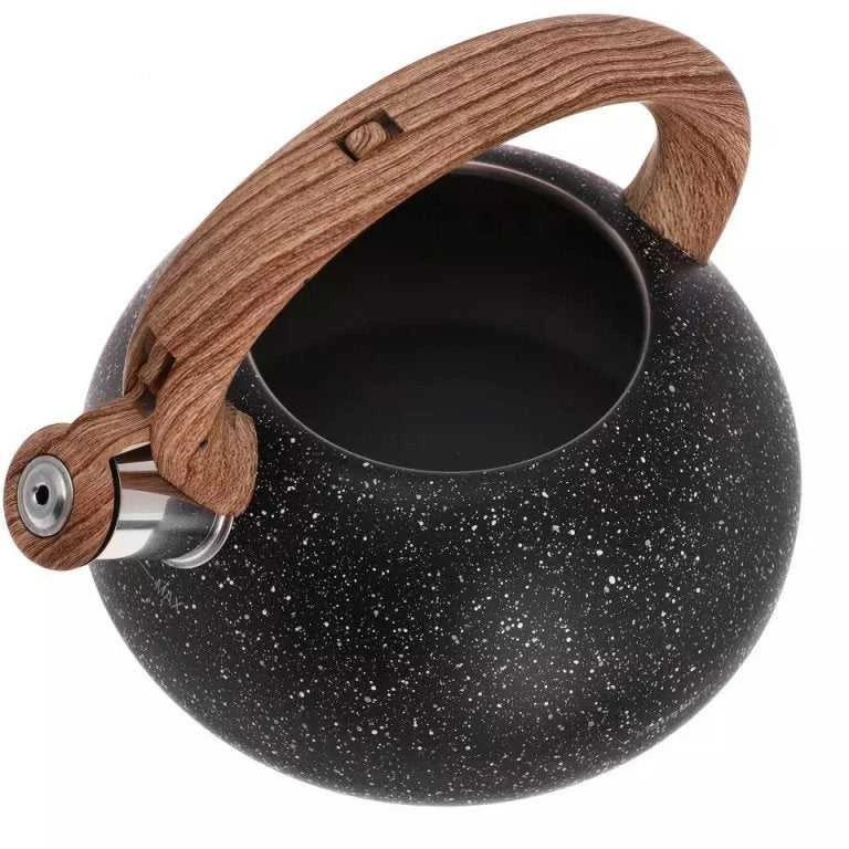 Klausberg KB-7282 švilpiantis virdulys 2,7 l su granito medžio apdaila