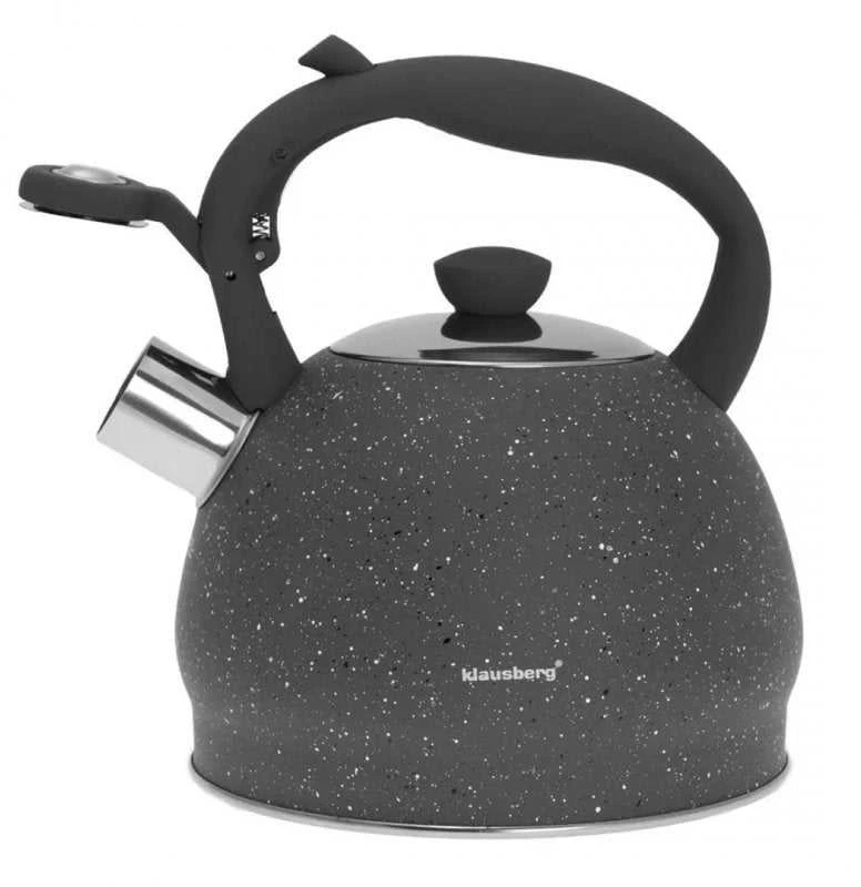 Klausberg KB-7321 marmurinis švilpiantis virdulys 2 l