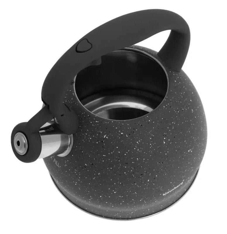Klausberg KB-7321 marmurinis švilpiantis virdulys 2 l