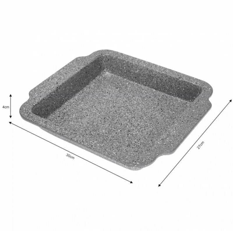 Klausberg KB-7380 granito kepimo skarda su nepridegančia danga, 30,3 x 26 cm