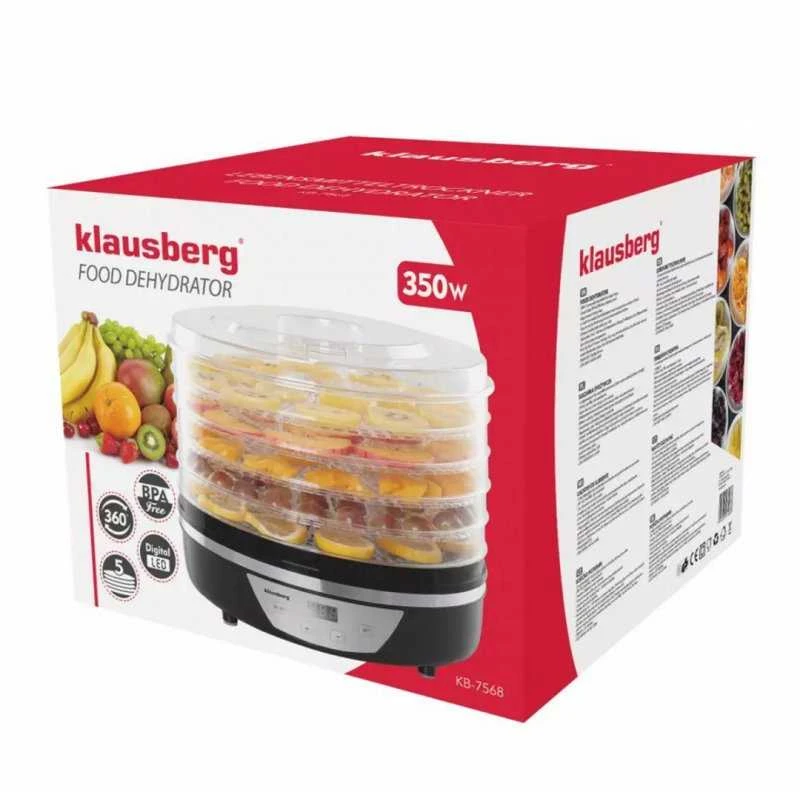 Vaisių džiovyklė Klausberg KB-7568, 350W